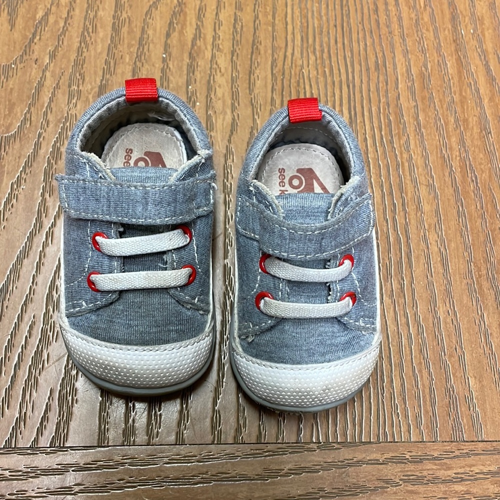 See Kai Run gray walkers
